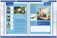 Page Turning Mobile Storage Brochure